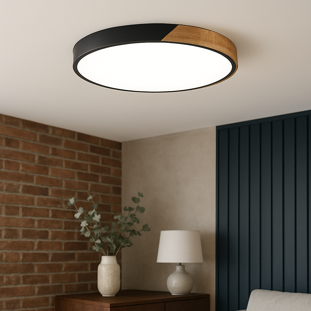 Ceiling Light | Modern Flush Mount Soft Ambient Lighting For Bedroom Living Room Hallway