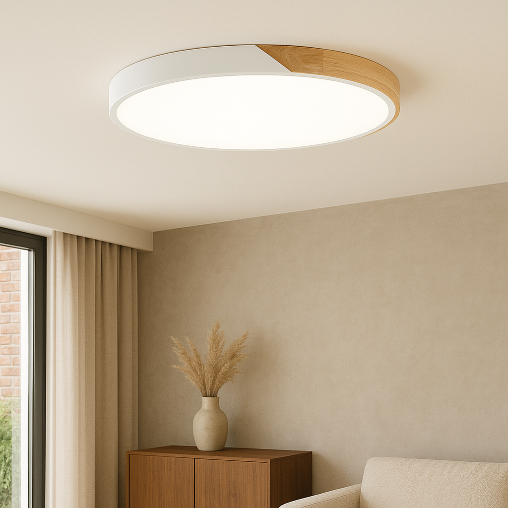 Ceiling Light | Modern Flush Mount Soft Ambient Lighting For Bedroom Living Room Hallway