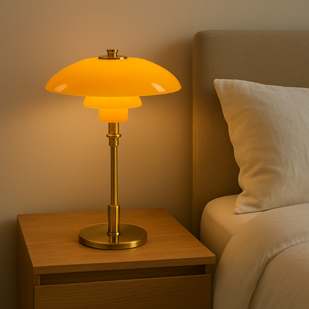 Table Lamp | Dimmable Warm Ambient Lighting For Bedroom Living Room Reading