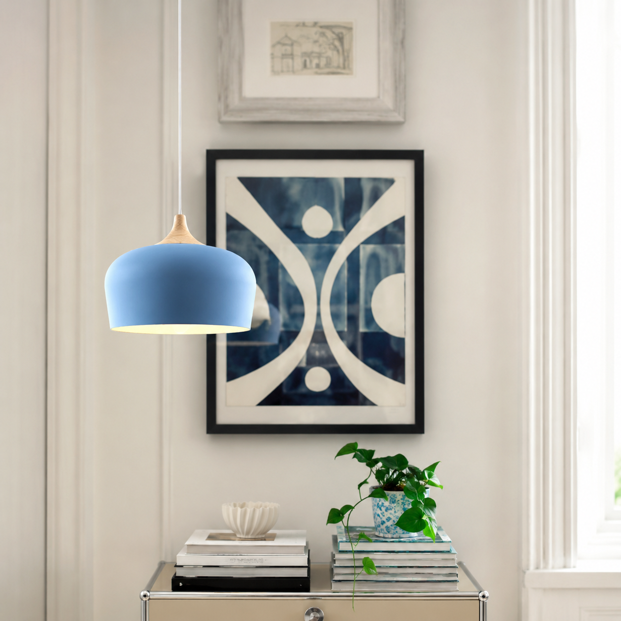 Ceiling Pendant Light | Adjustable Height Focused Downlighting