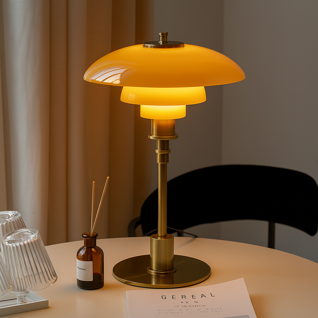 Table Lamp | Dimmable Warm Ambient Lighting For Bedroom Living Room Reading