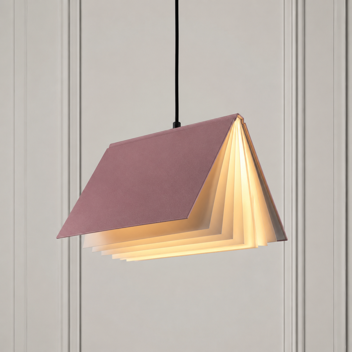 Flying Book Book Shade Pendant Light