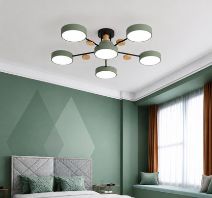 LED Ceiling Light | Multi Head Flush Mount For Bedroom Living Room