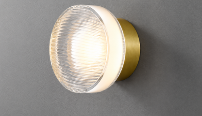 Small Round Wall Light | Modern LED Sconce