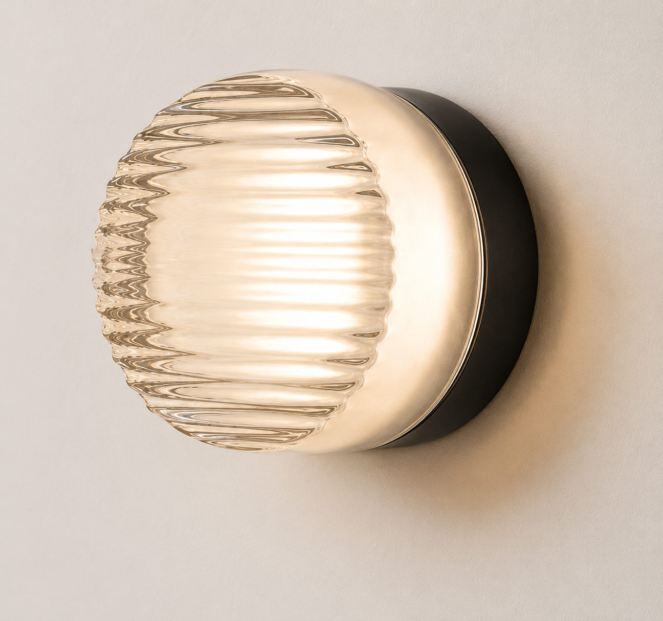 Small Round Wall Light | Modern LED Sconce