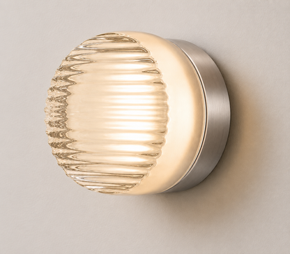 Small Round Wall Light | Modern LED Sconce