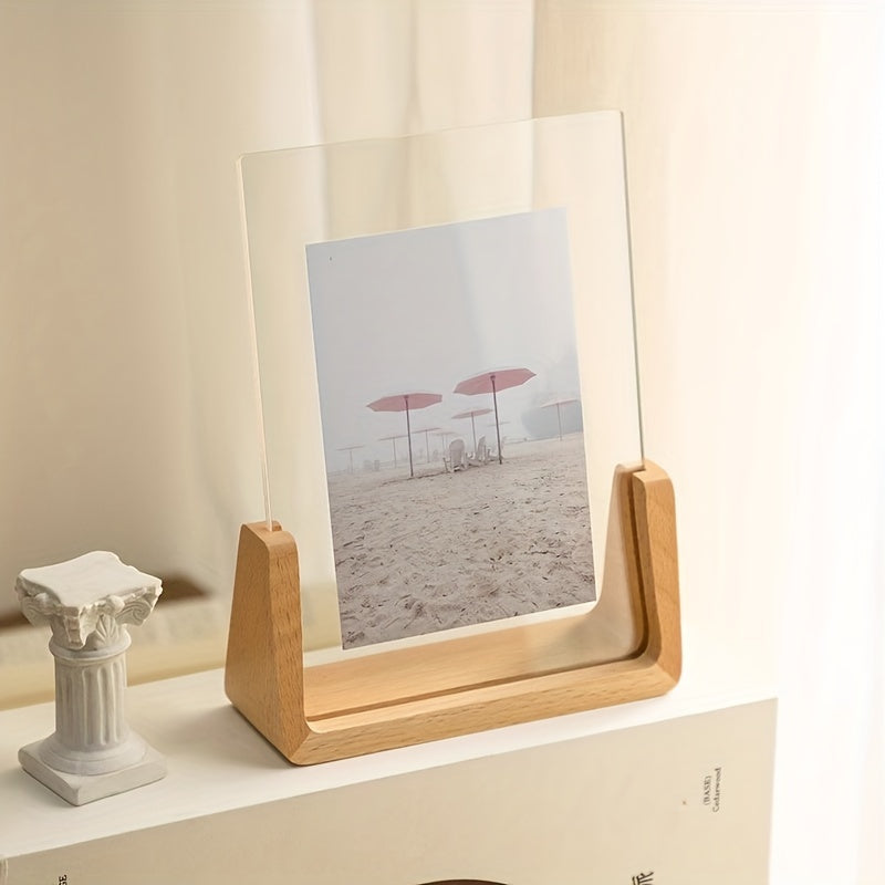 Photo Frame | Freestanding Tabletop Display Horizontal Or Vertical