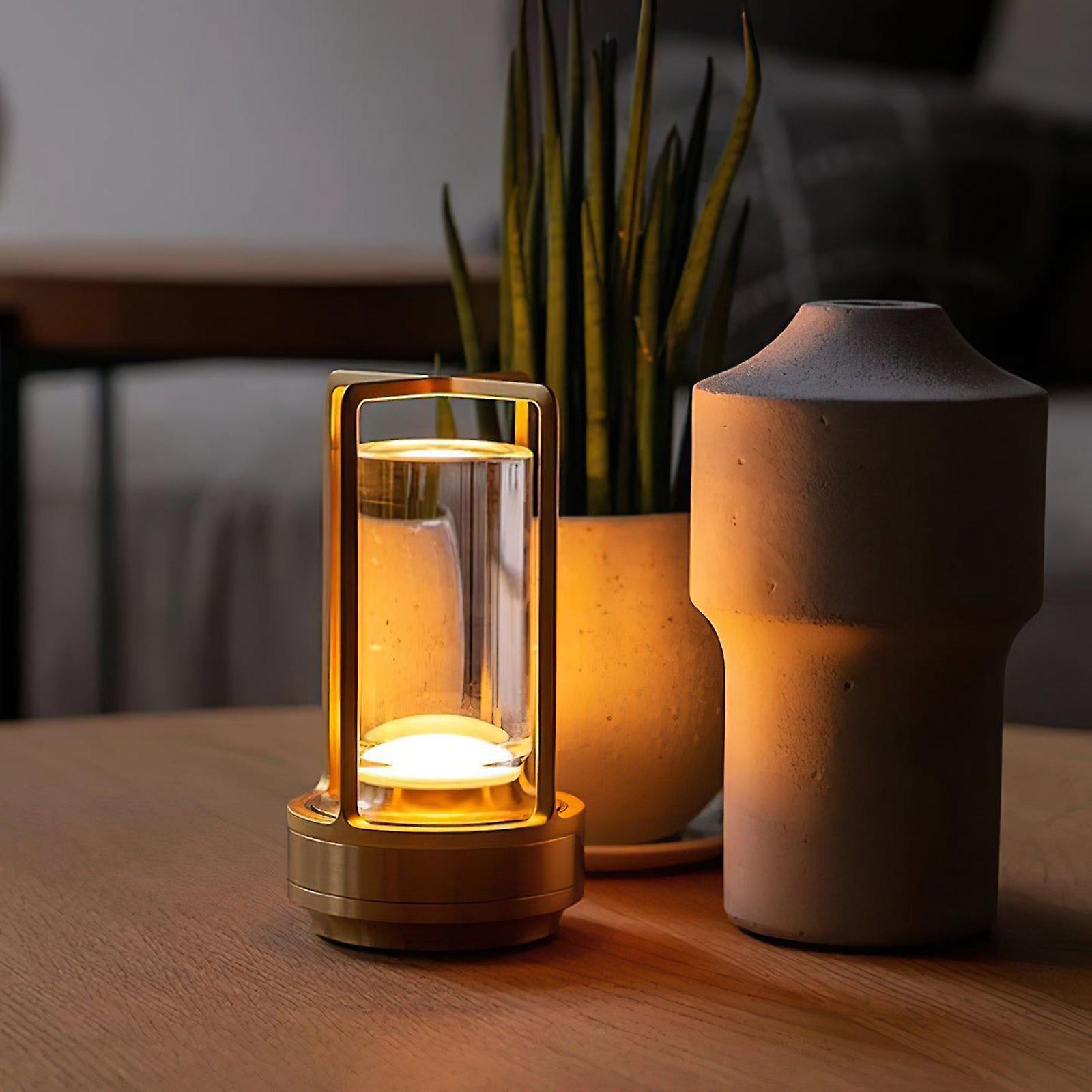 Portable Rechargeable Lantern Table Lamp