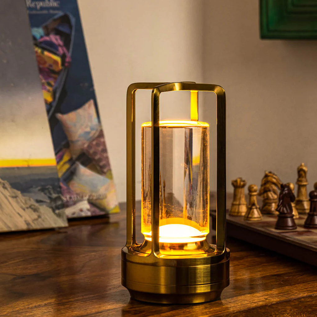 Portable Rechargeable Lantern Table Lamp