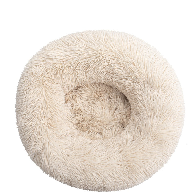 Calming Donut Pet Bed | Round Dog And Cat Bed For Small To Large Pets