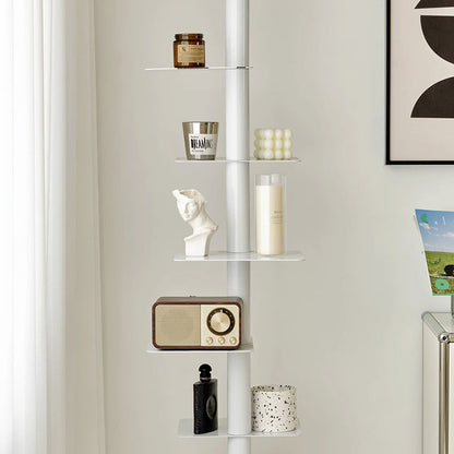 Modern Spiral Bookshelf Corner Storage Rack
