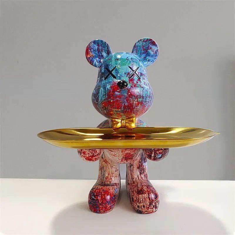 Decorative Bear Storage Tray | Figurine