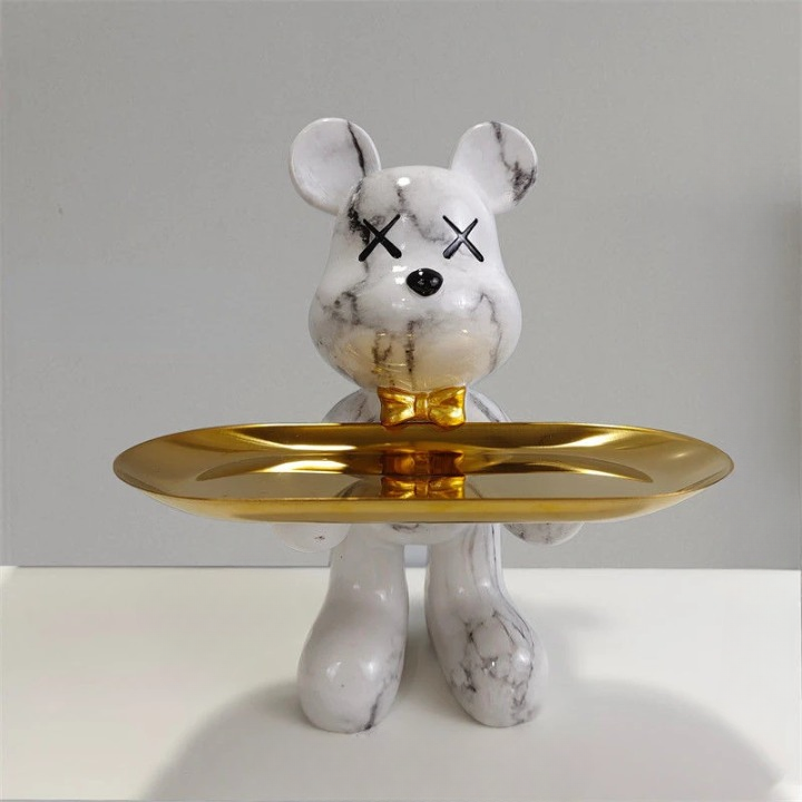 Decorative Bear Storage Tray | Figurine