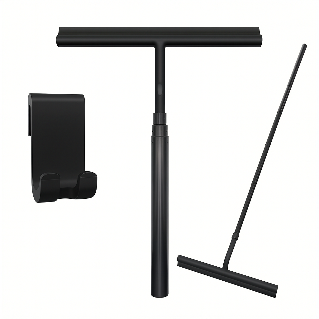 Telescopic Shower Squeegee | Extendable Bathroom Glass Cleaner