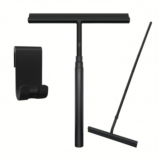 Telescopic Shower Squeegee | Extendable Bathroom Glass Cleaner
