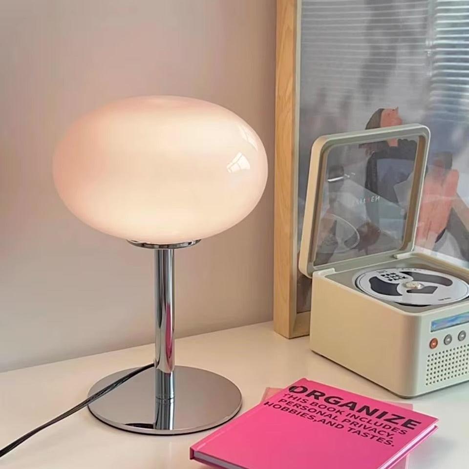 Modern Globe Table Lamp | Bedside Lighting