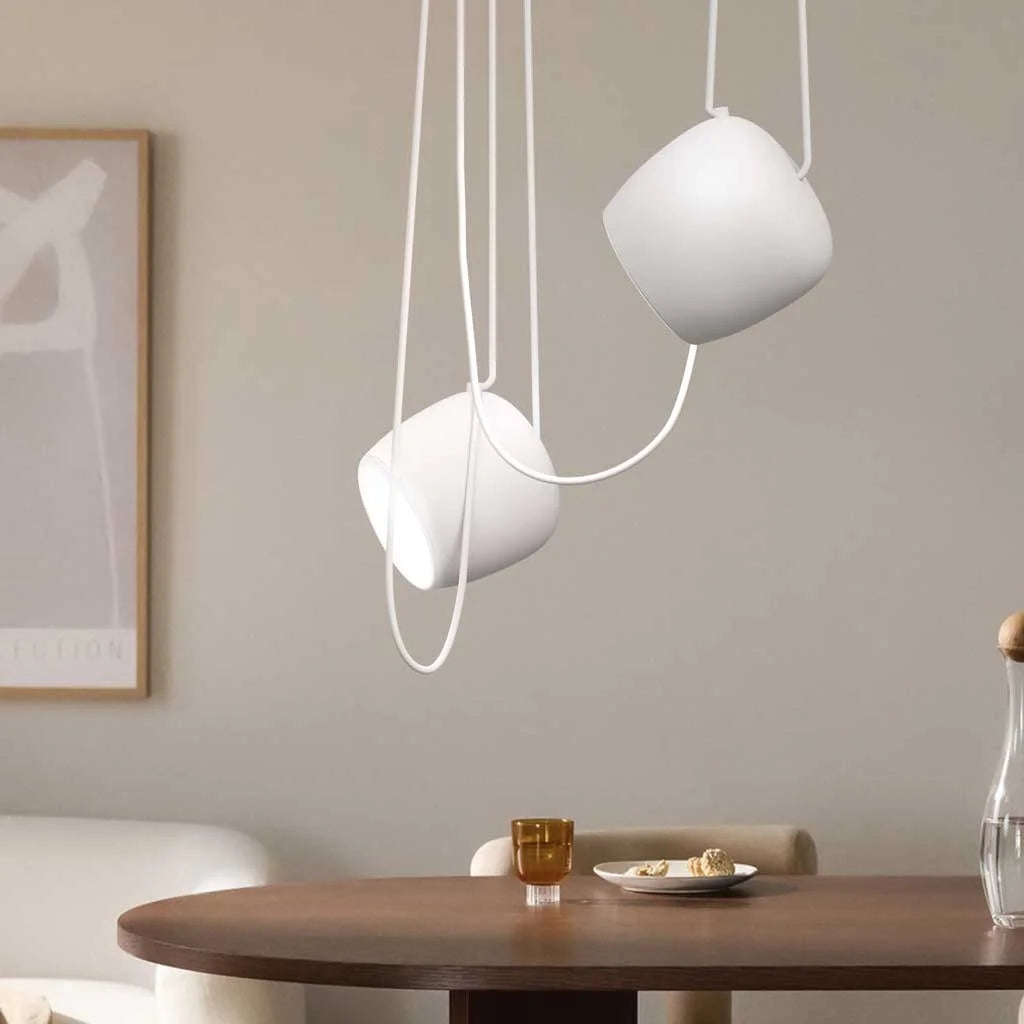 Scandinavian Pendant Light | Adjustable Hanging Lamp