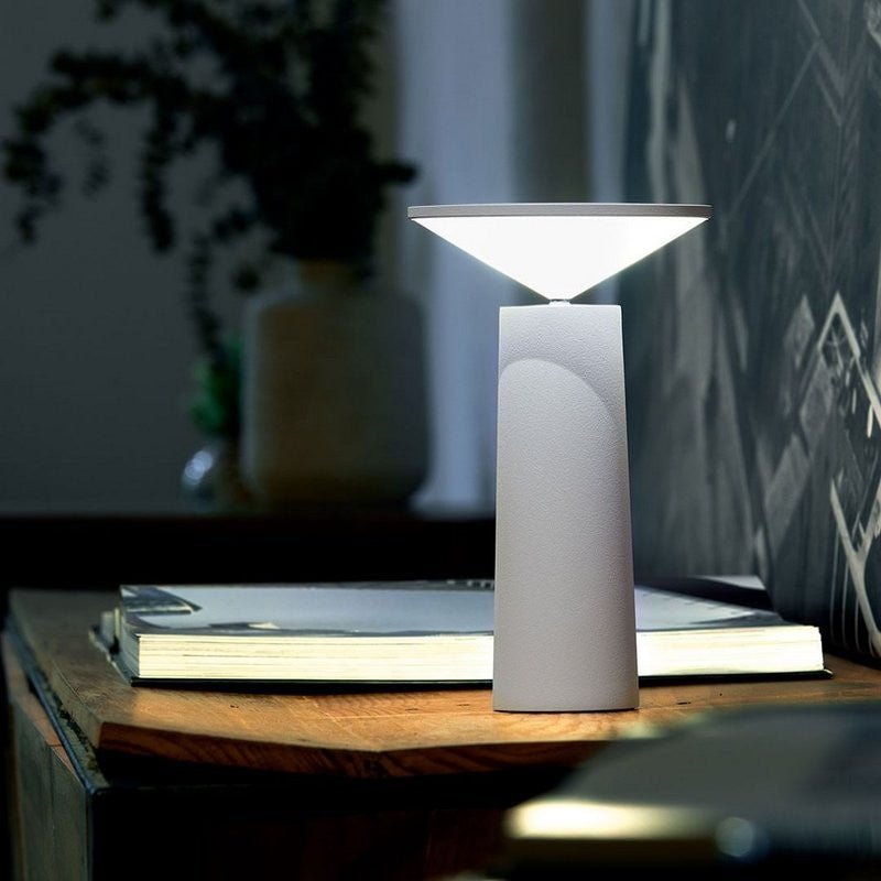 Rechargeable Adjustable Table Lamp | Dimmable Bedside Desk Lighting