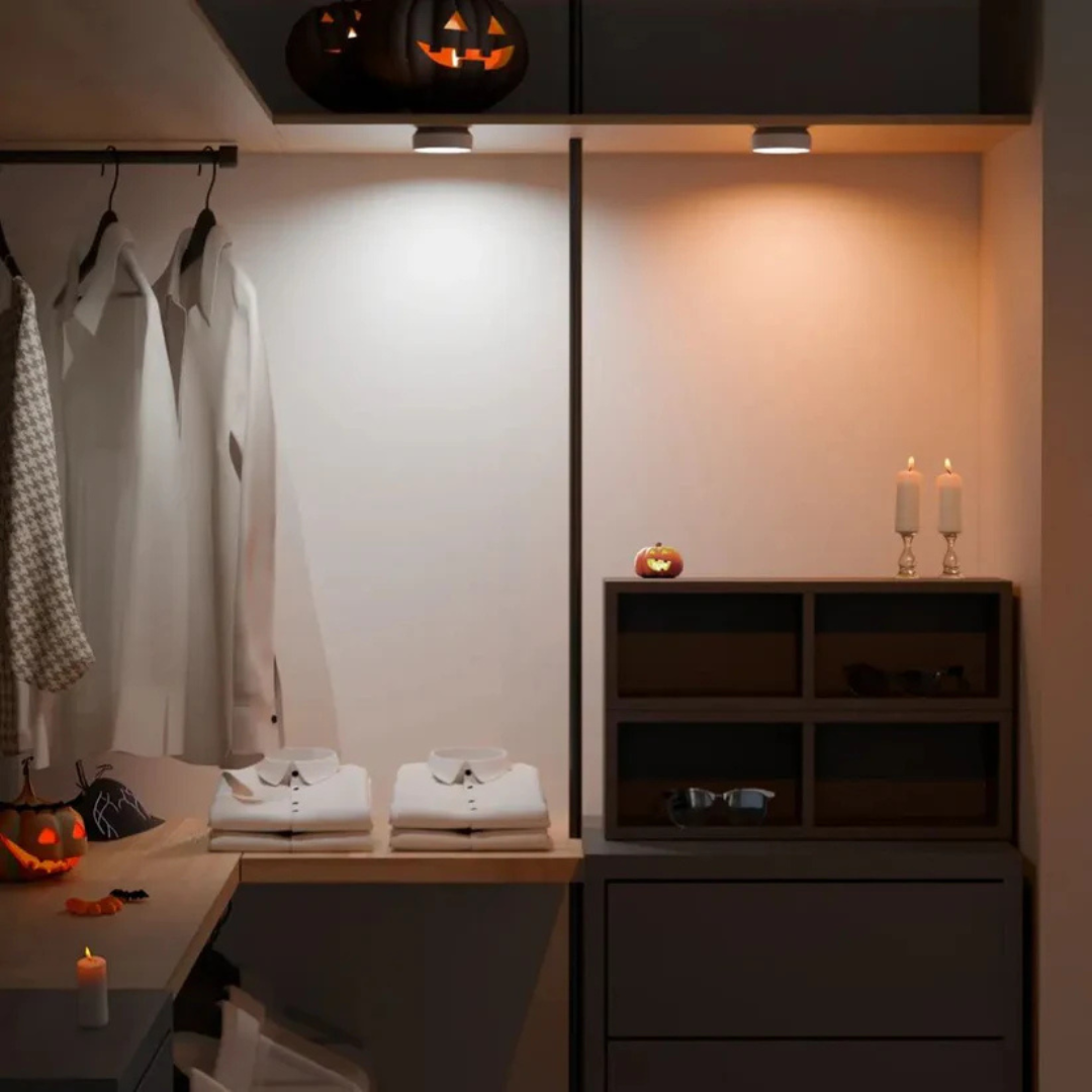 Wireless Motion Sensor LED Light | Dimmable Stick On Night Light