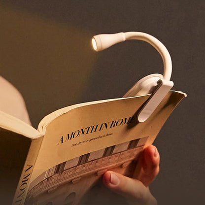 Wireless LED Reading Lamp | Clip On Reading Light Flexible Battery Powered