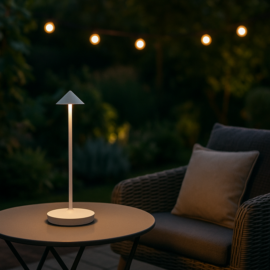 Rechargeable Cordless Table Lamp | Dimmable Touch Light For Indoor And Outdoor