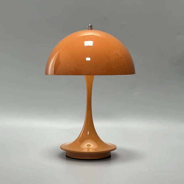 Cordless Mushroom Table Lamp | Rechargeable Portable Lighting