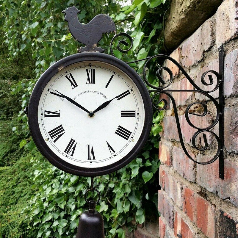 Double Sided Wall Clock | Two Way Viewing