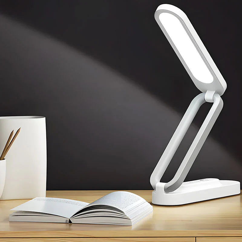 Foldable LED Desk Lamp | Rechargeable Touch Control Table Lamp With 3 Brightness Levels