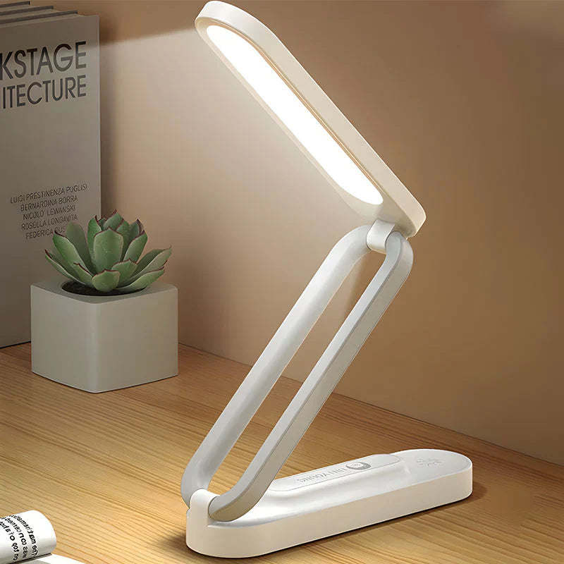 Foldable LED Desk Lamp | Rechargeable Touch Control Table Lamp With 3 Brightness Levels