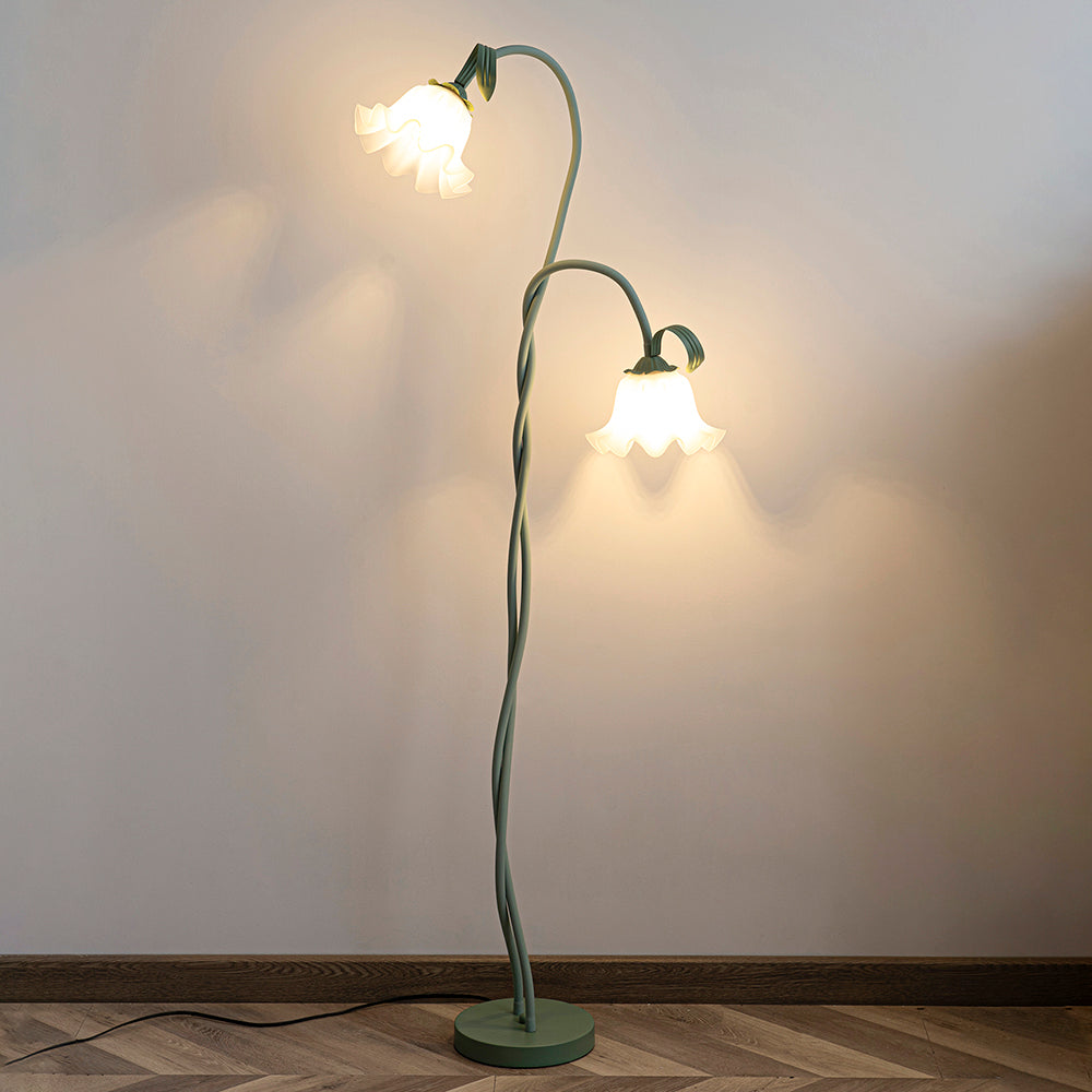 Floral Floor Lamp | Decorative Ambient Lighting For Living Room Bedroom
