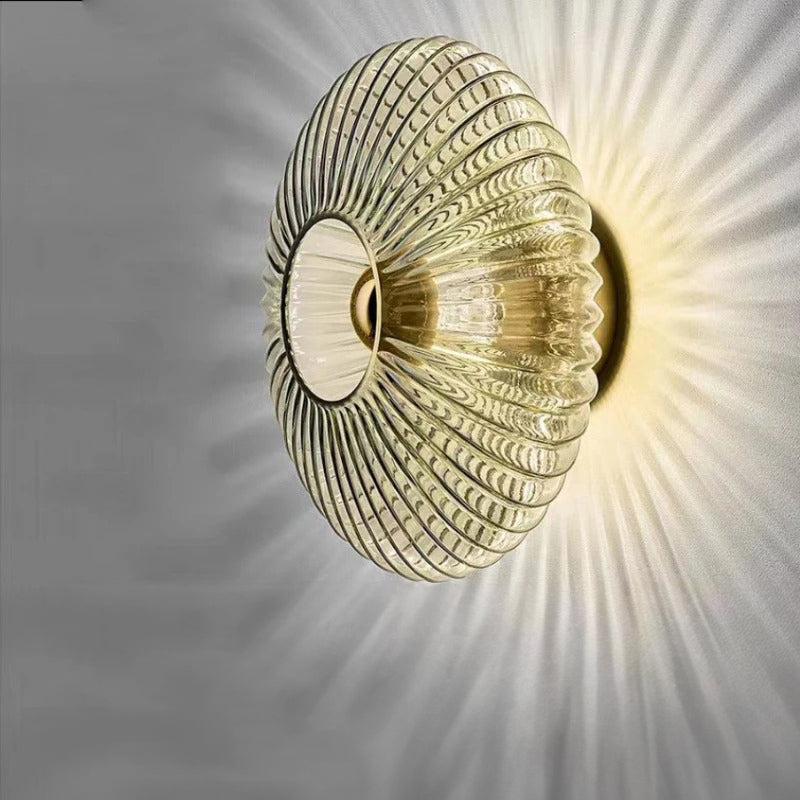 Round Wall Light | Decorative Halo Effect