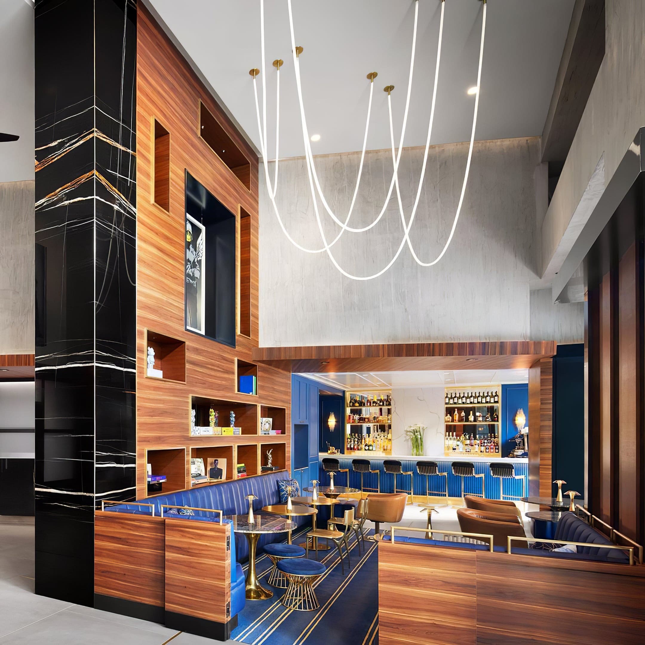 Flexible Rope Pendant Light | Customisable Hanging Design