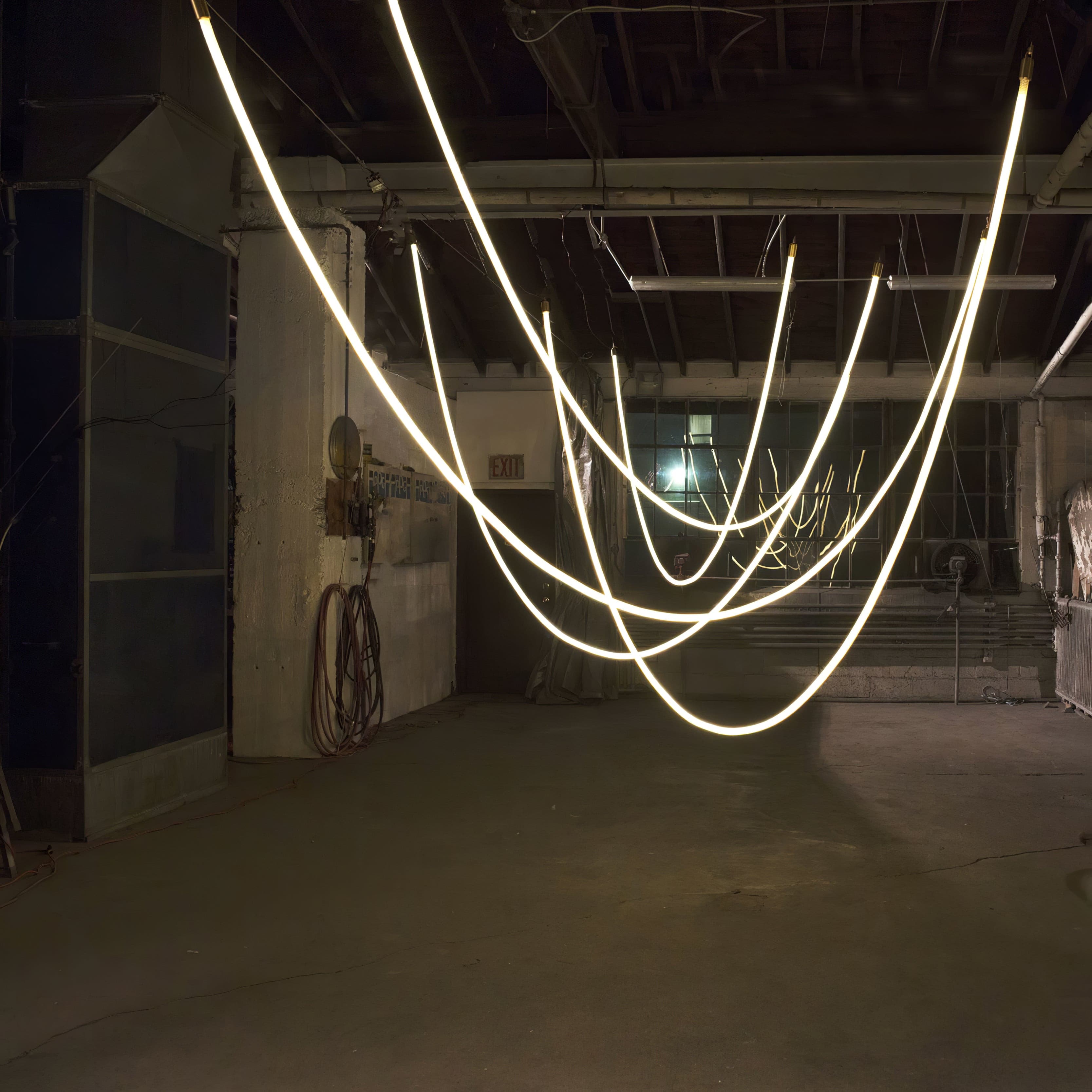 Flexible Rope Pendant Light | Customisable Hanging Design