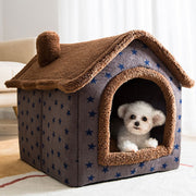 Pet House Bed | Cosy Indoor Den For Small Dogs And Cats