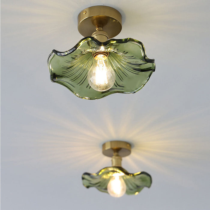 Flush Mount Ceiling Light | Floral Statement Lighting