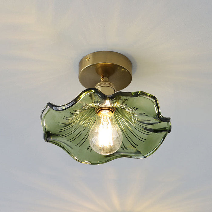 Flush Mount Ceiling Light | Floral Statement Lighting