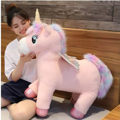 Unicorn Plush Toy | Large Soft Cuddly Stuffed Animal For Kids