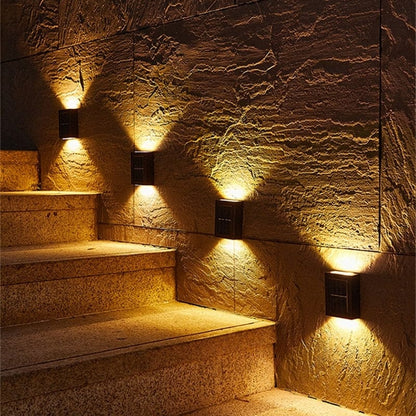 Outdoor Solar Powered Wall Lamps | Energy Efficient for Patio