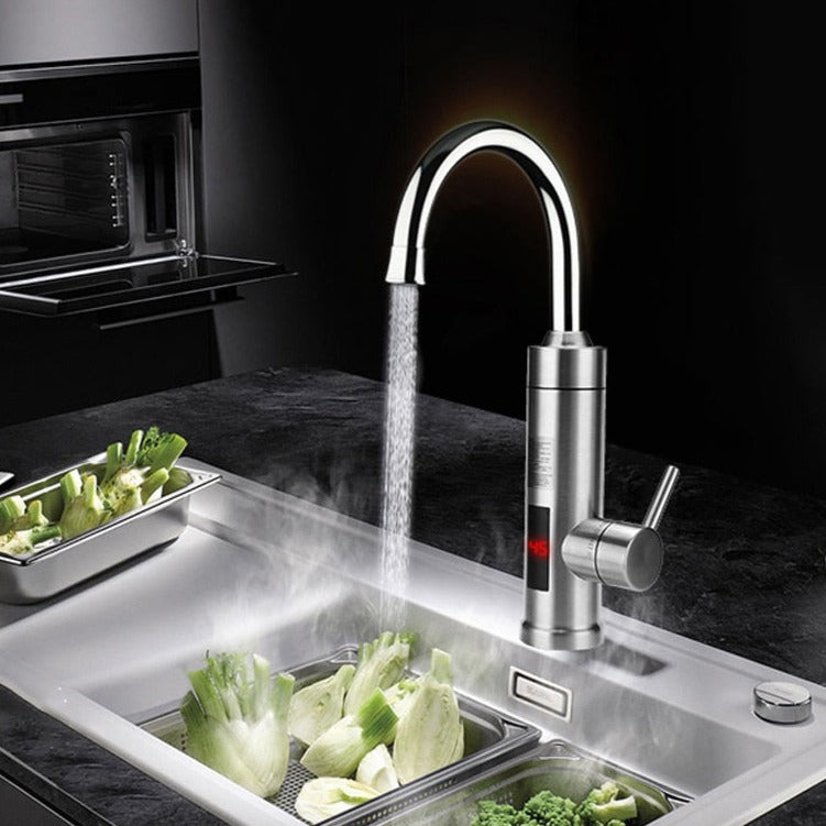 Electric Kitchen Water Heater Tap | Digital Display Faucet