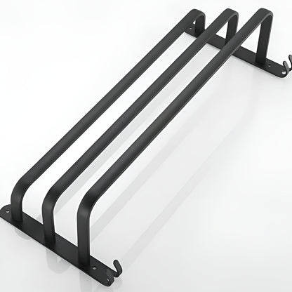 Bathroom Towel Rail Wall | Mounted Double or Triple Bar Space Saving Rack