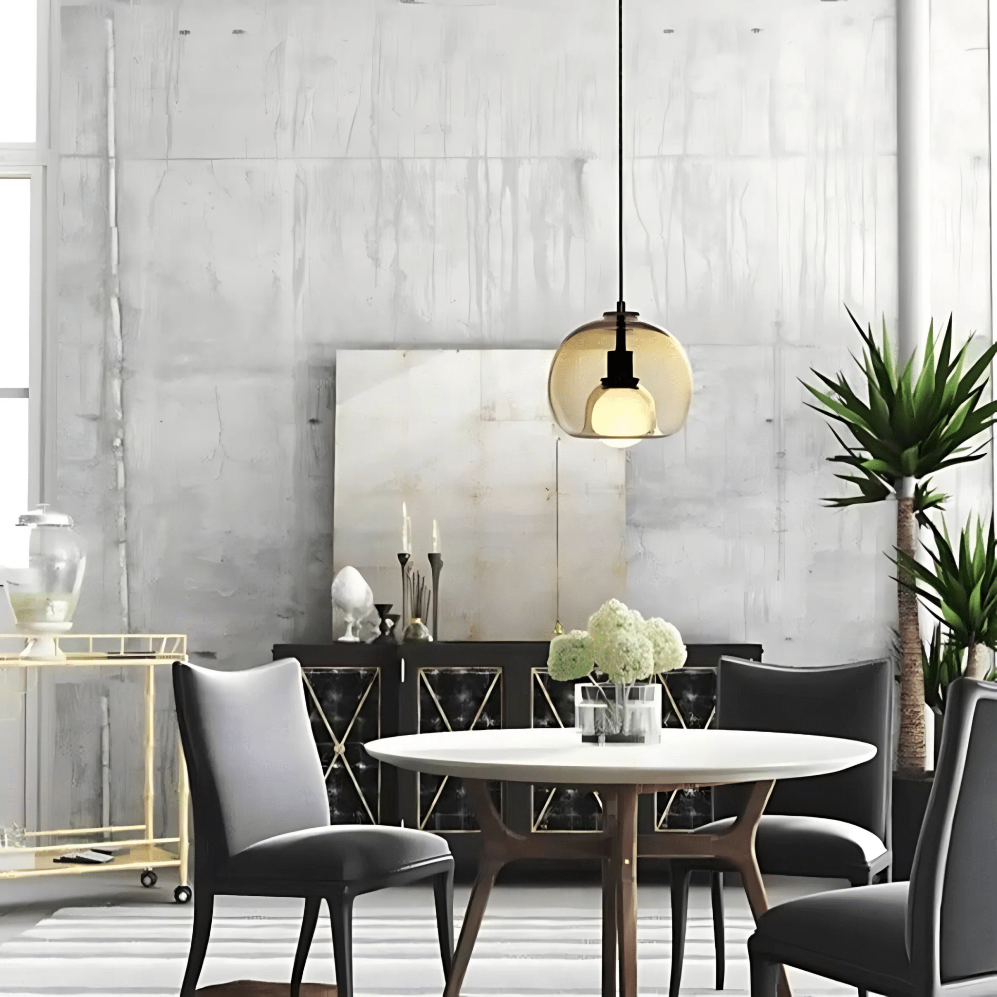 Globe Shade Modern Pendant Light | Lighting