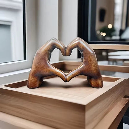 Heart Hands Ornament | Symbol Of Love Home Decor Gift