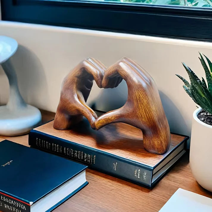 Heart Hands Ornament | Symbol Of Love Home Decor Gift