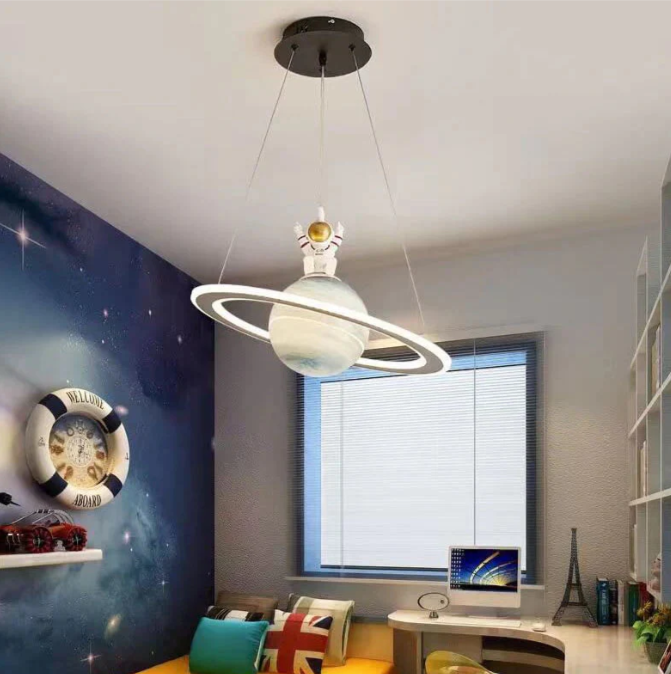 Planet Pendant Light | Kids Room Ceiling Lighting