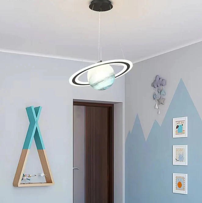 Planet Pendant Light | Kids Room Ceiling Lighting