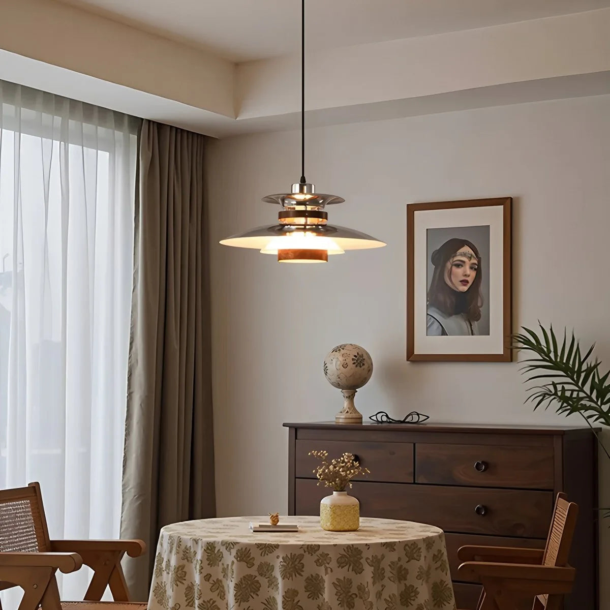 UFO Pendant Light | Adjustable Height