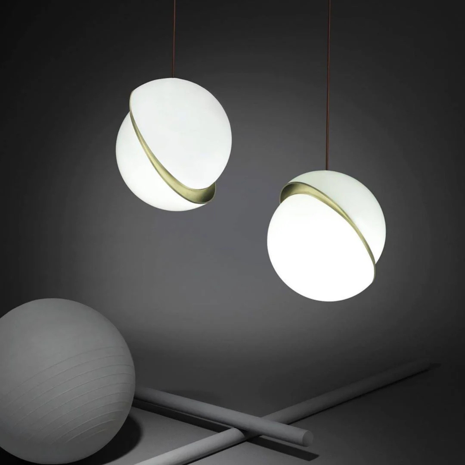 Modern Globe Pendant Light | Ambient Lighting for Living Room & Dining Bedroom