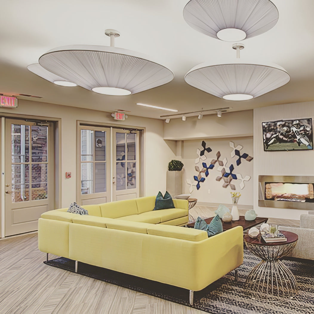 Oversized Ceiling Light | Soft Ambient Lighting