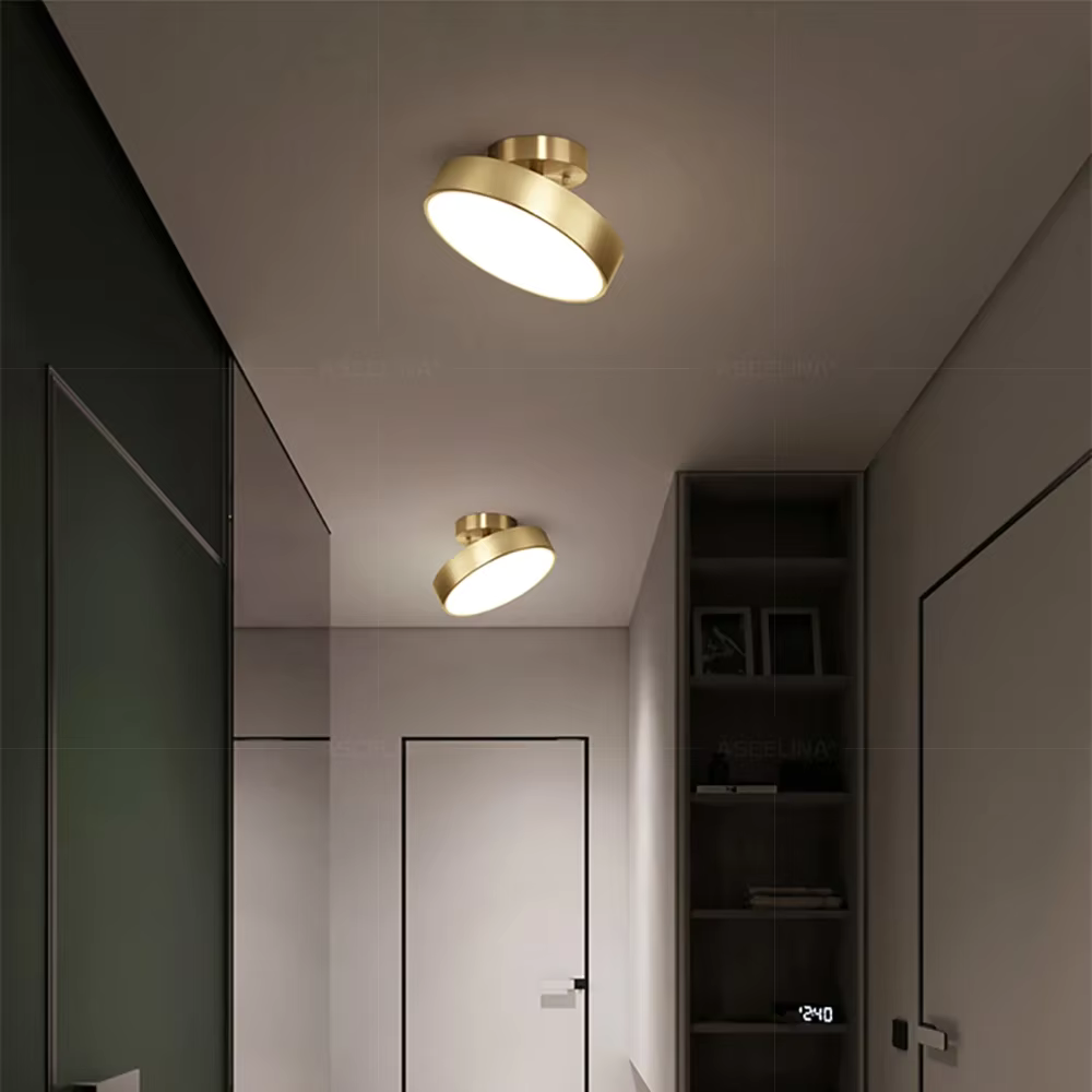Round Flush Mount Ceiling Light