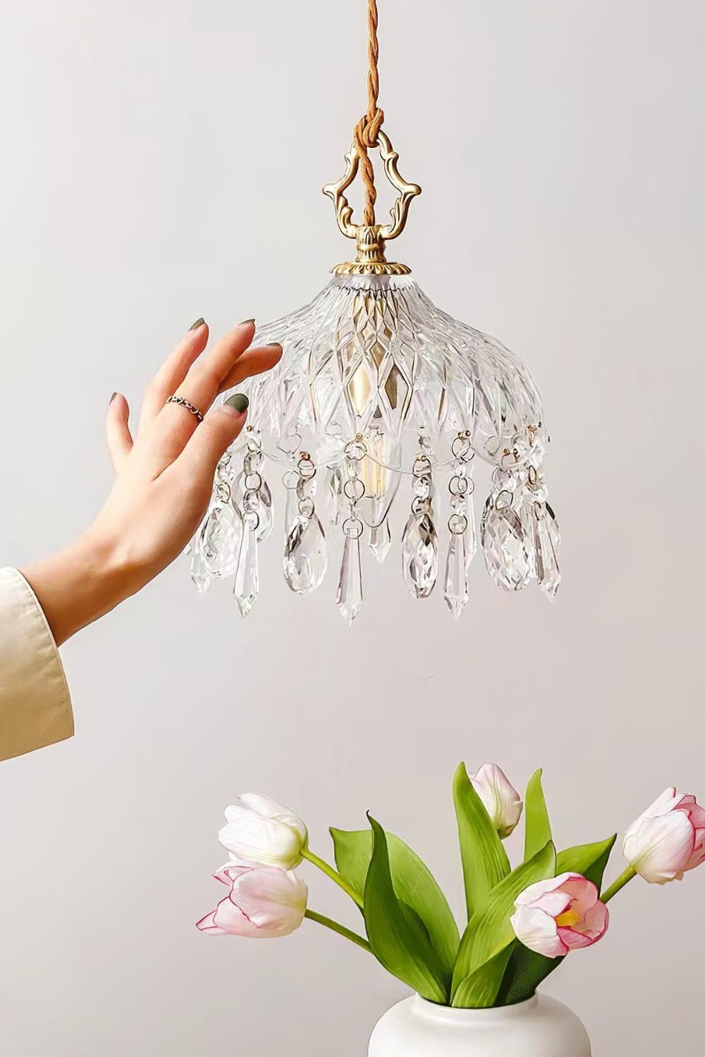 Vintage Chandelier Pendant Light | Dining Table Kitchen Hallway